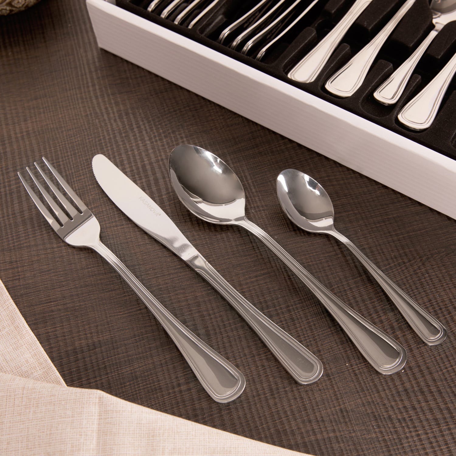 Set posate Imperial in acciaio inox, 24 pezzi