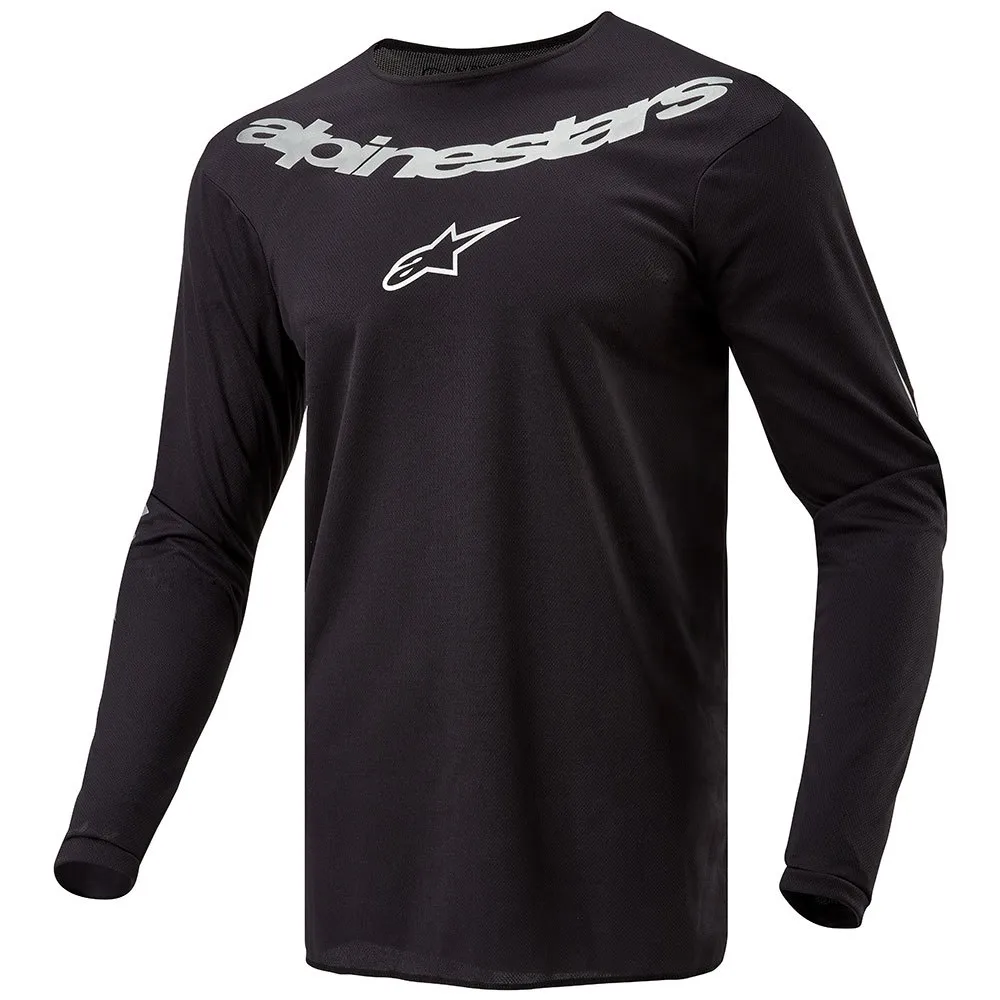 Alpinestars Fluid Graphite long sleeve jersey
