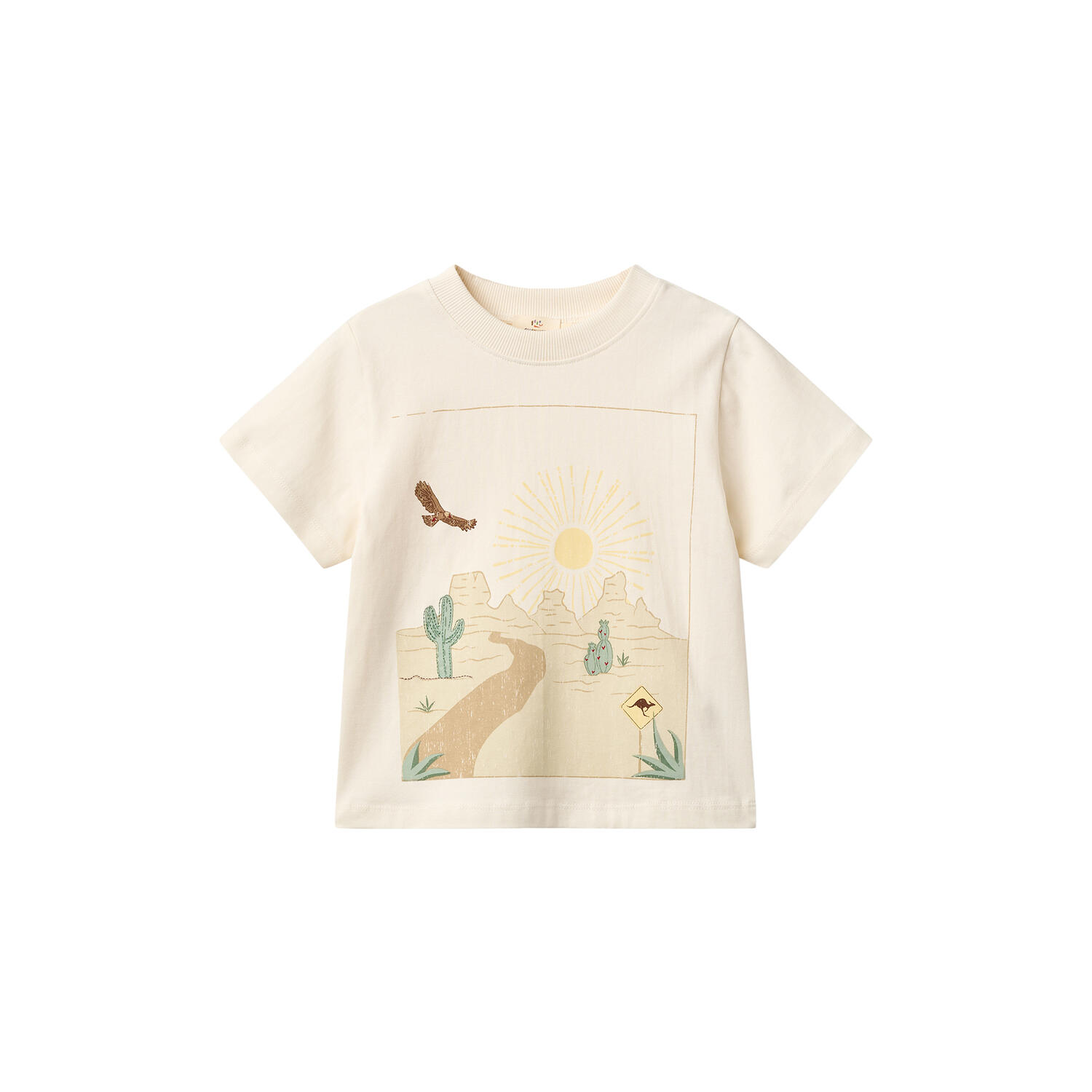 Boys SS Tee w. landscape Print