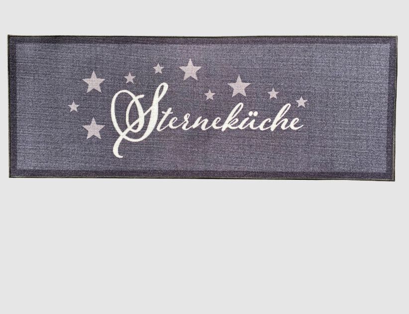 Läufer Sterneküche Grau