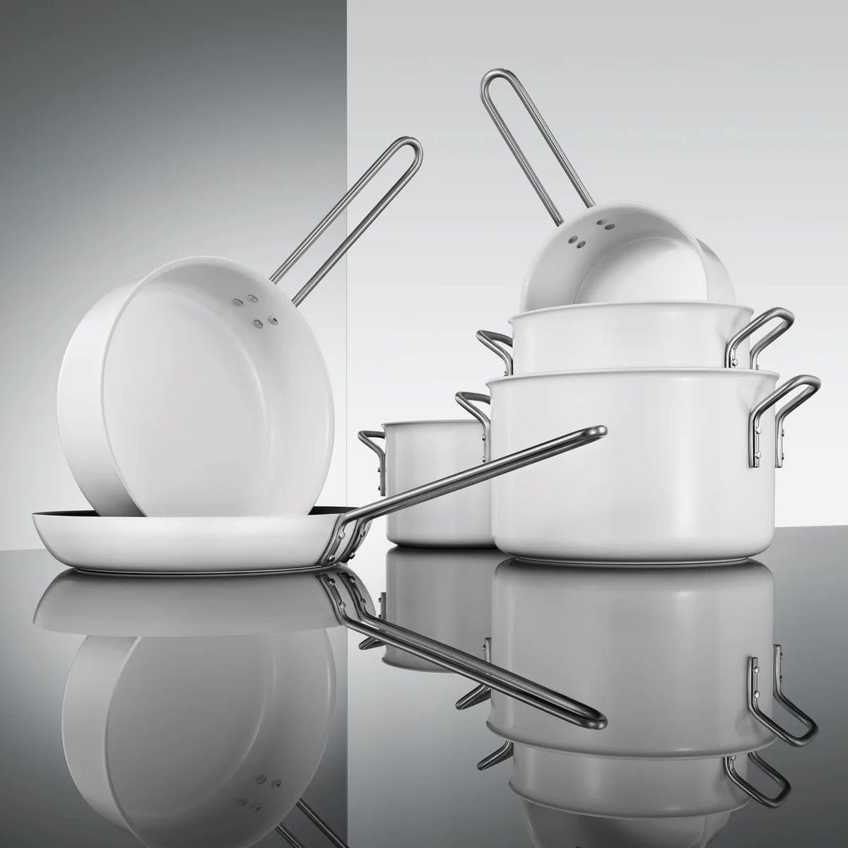 Eva Trio - White Line Sauteuse