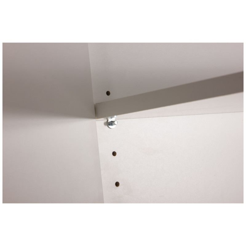 Taquet pour étagère en acier nickelé Ø 5 mm 96 pièces TEKNIBOX