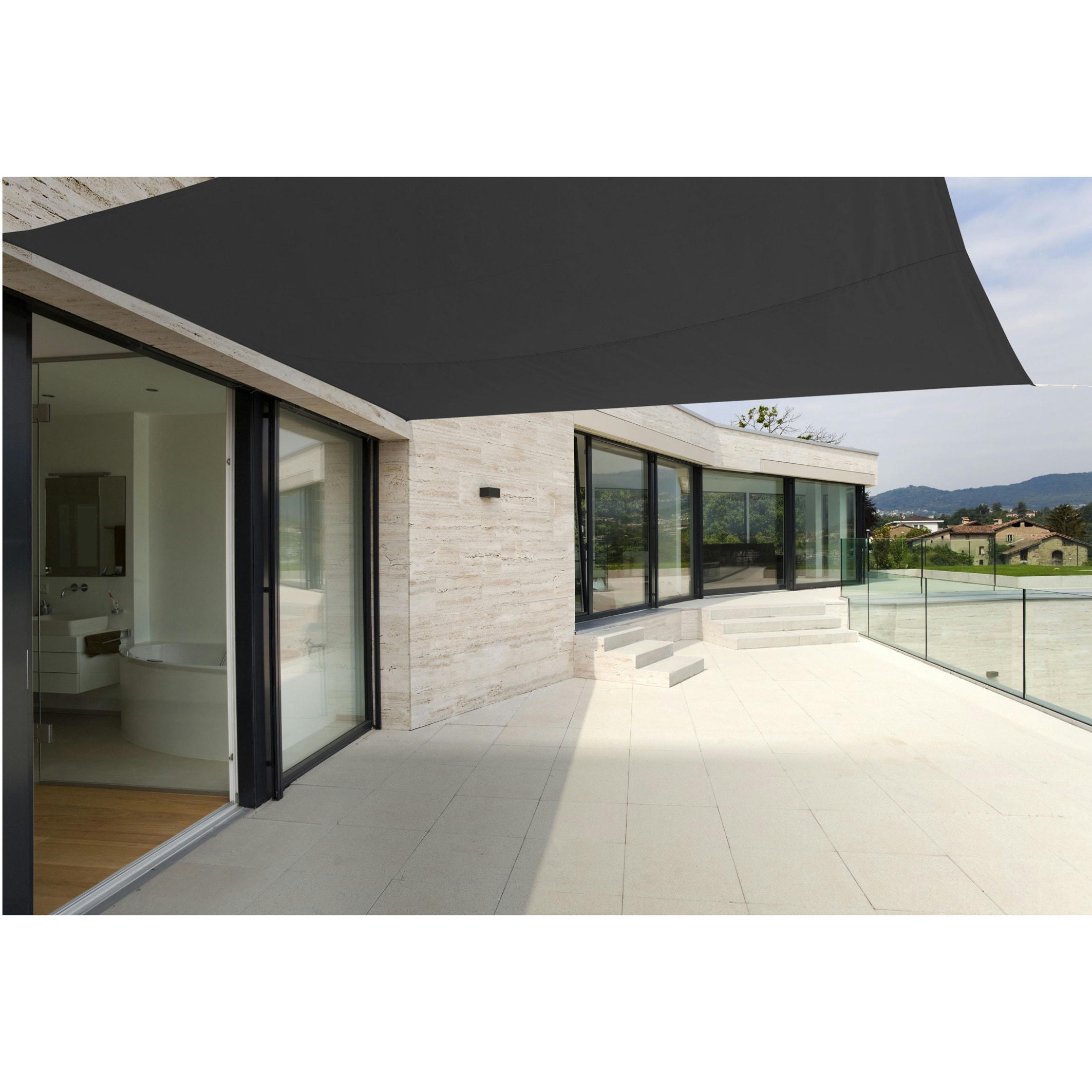 Voile d'ombrage rectangulaire