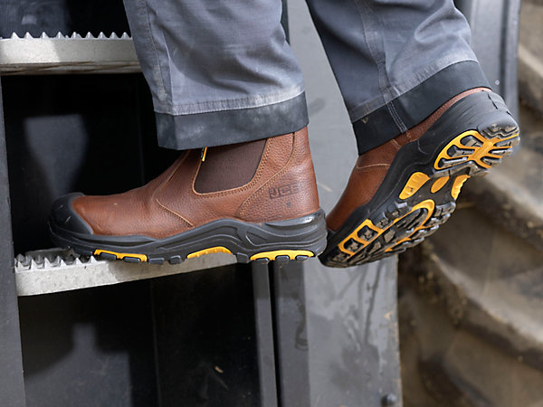 BOTTES JCB DEALER BOOT BROWN T45