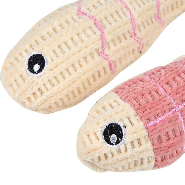 Lot de 2 Jouets Poisson pour Chat 