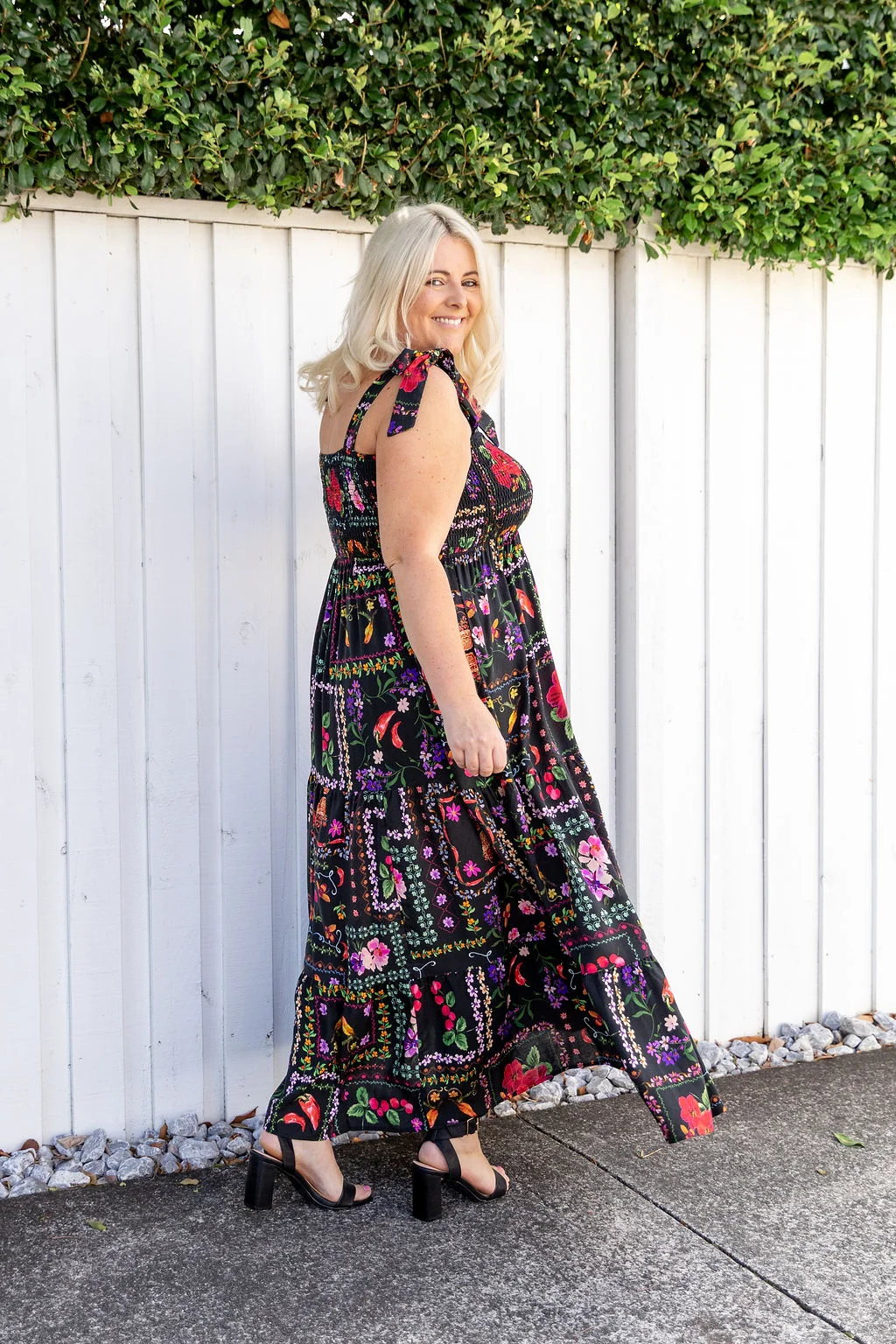 Allegra Maxi Dress in Sweet Bee