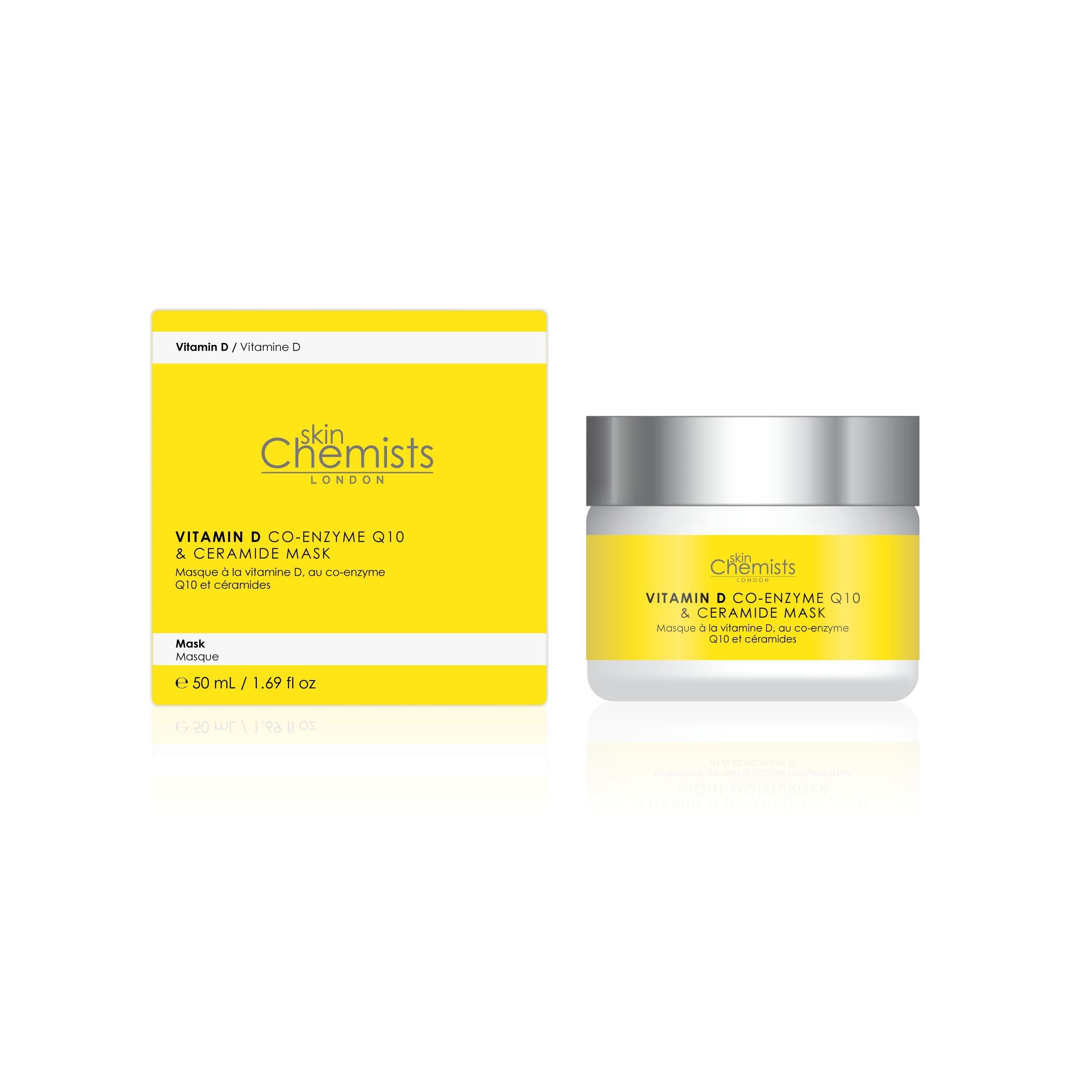 skinChemists professional Vitamin D Co-Enzyme Q10 & Ceramide Mask 50ml