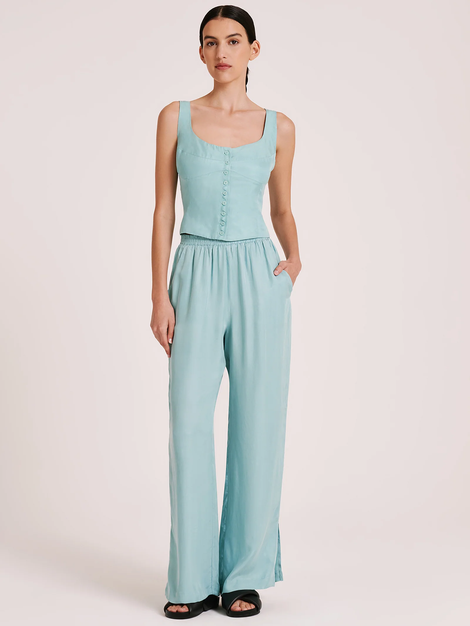 Lea Cupro Corset