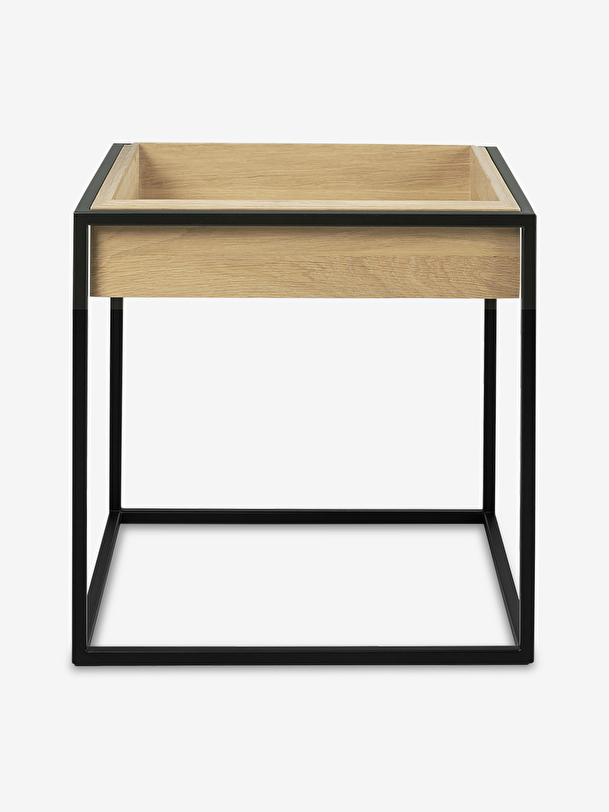Table de chevet monolit - ethnicraft noir
