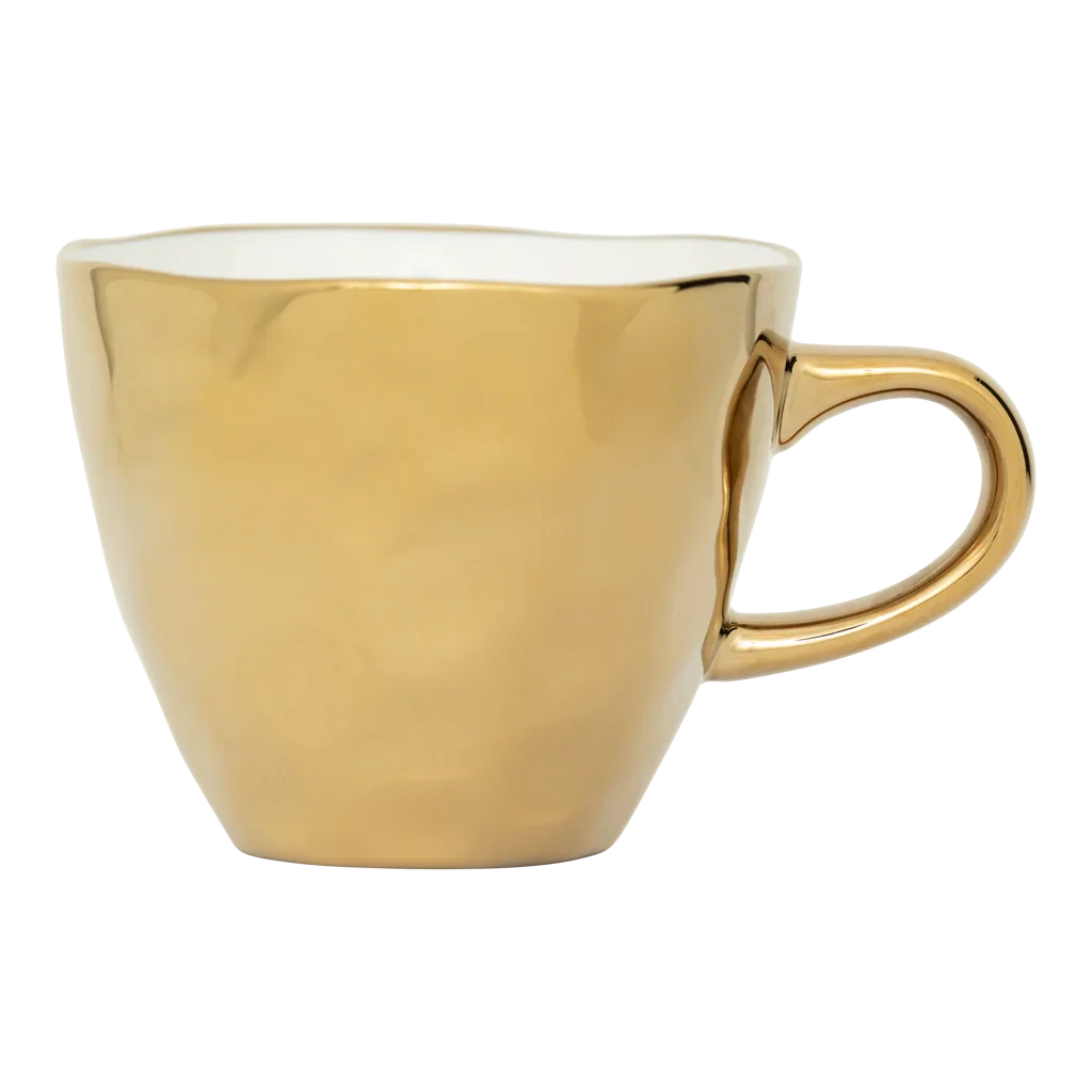 Urban Nature Culture Good Morning kopje Coffee - Gold - 8,5x7cm