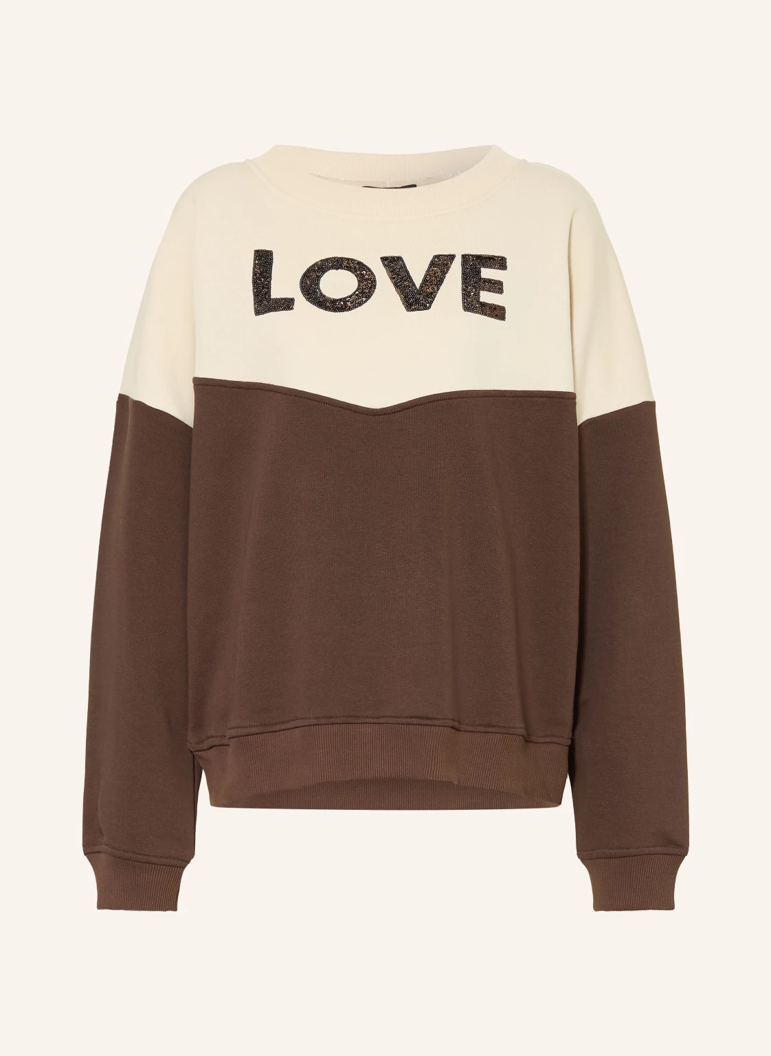 miss goodlife Sweatshirt mit Pailletten