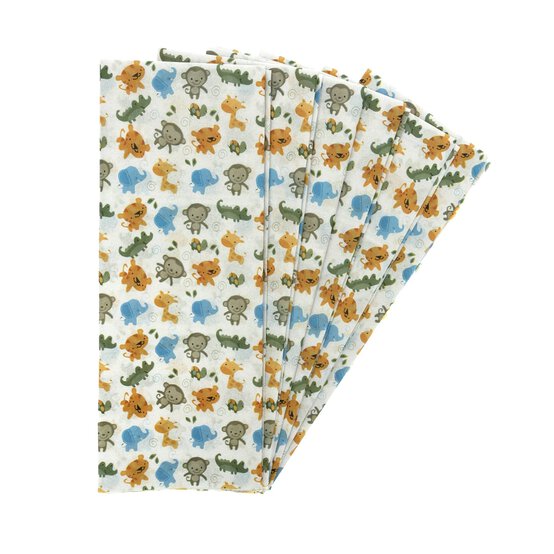 Baby Celebrations Printed Tissue Paper 50cm x 75cm 6 Pack