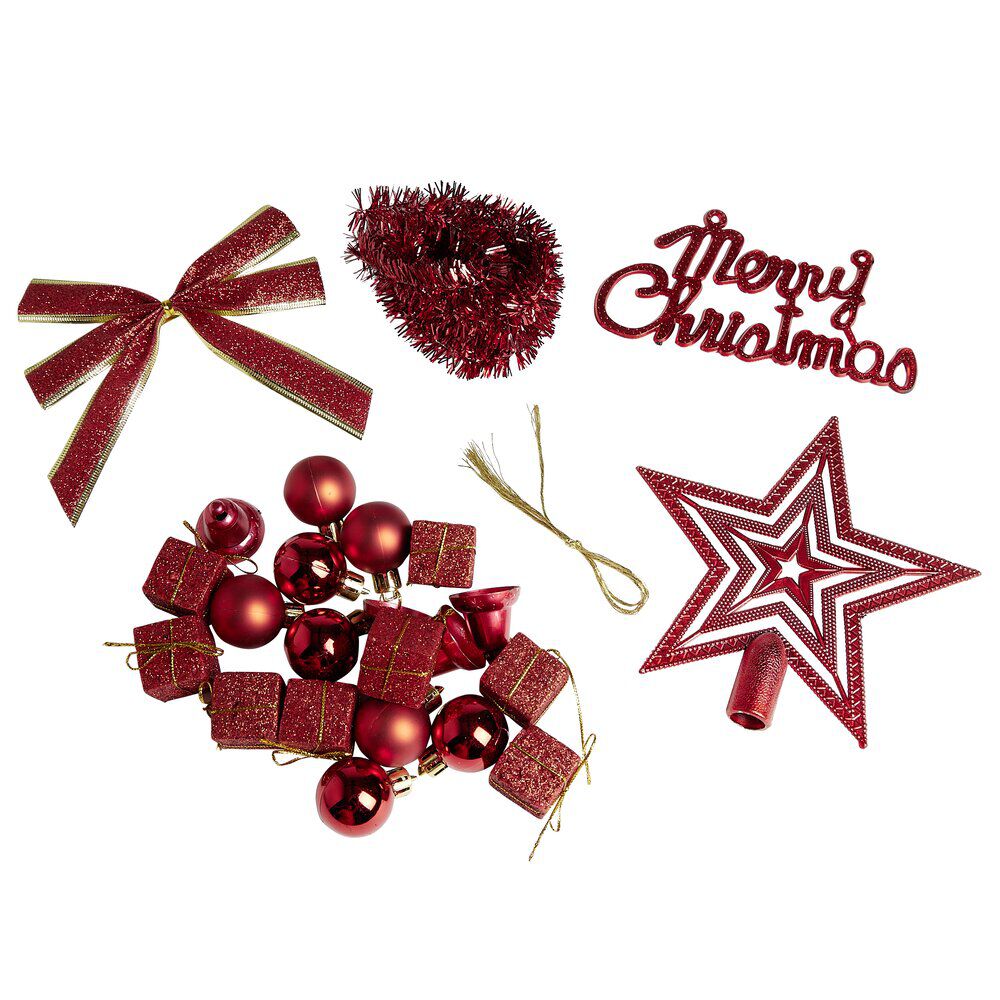 Décoration No&euml;l paillette x24 (3 modèles)