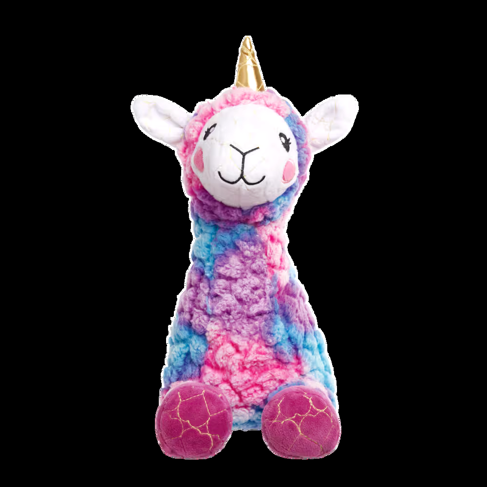 Petco Tough Plush Llamacorn Dog Toy