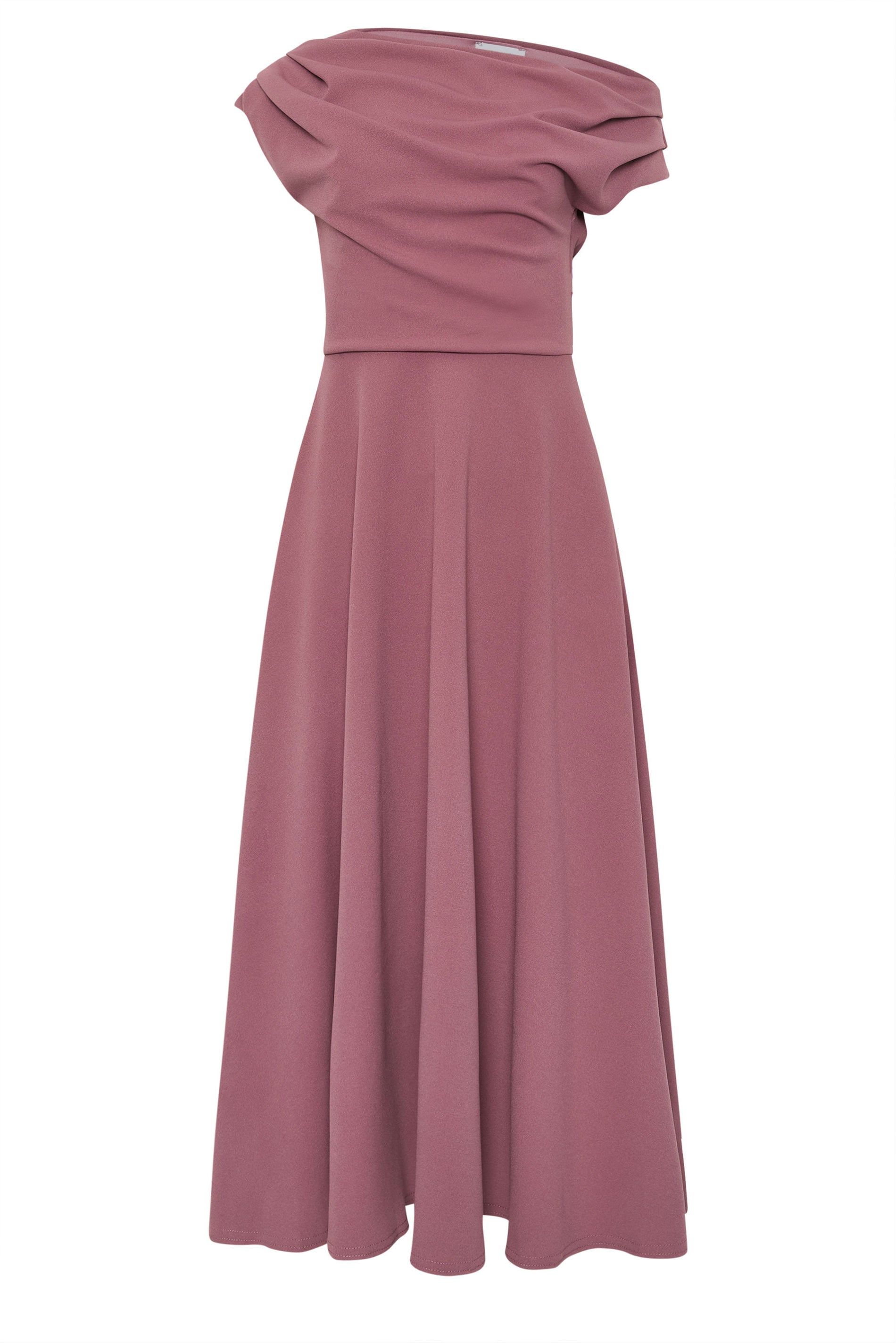Star by Julien Macdonald Off Shoulder Fit and Flare Dress