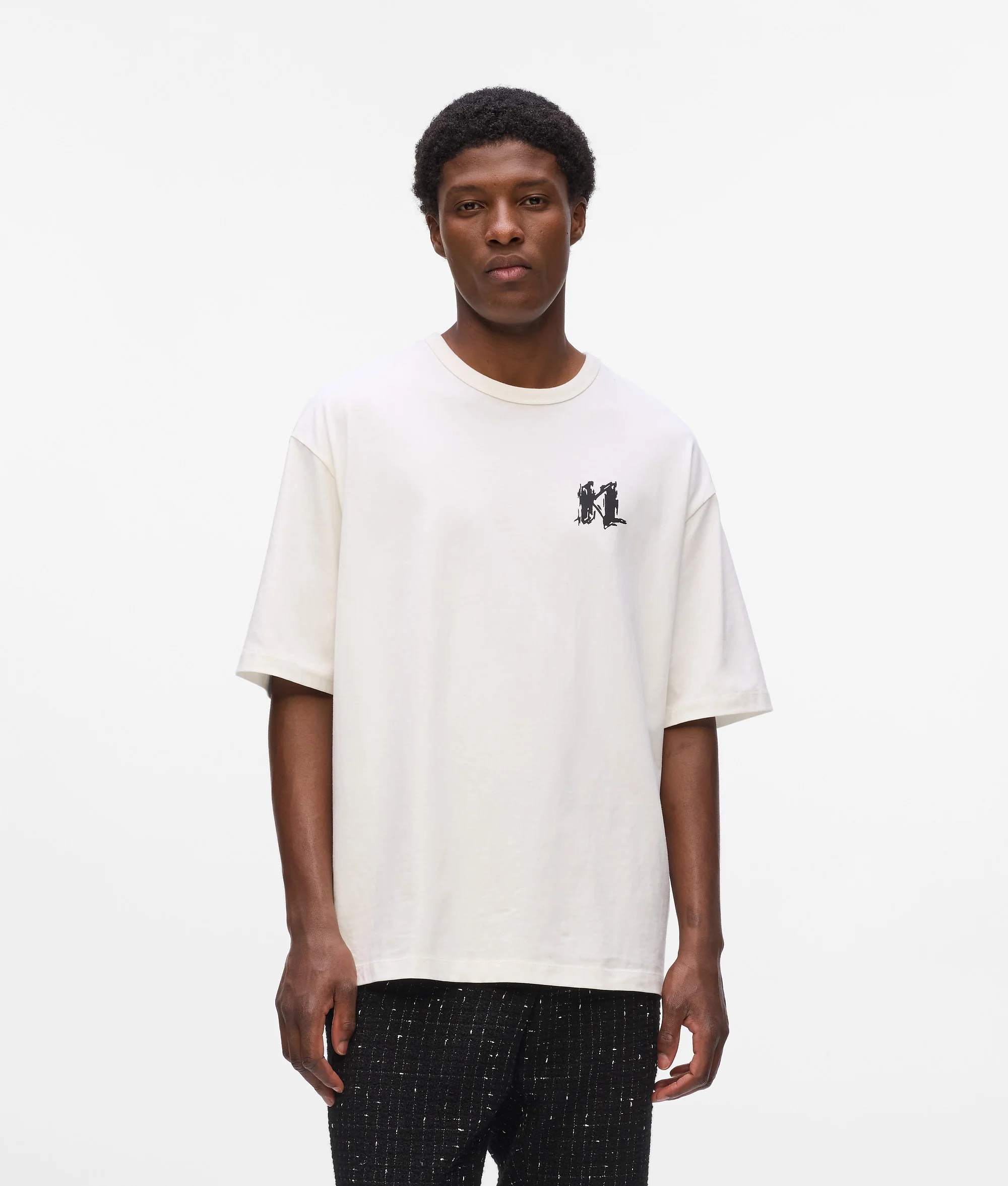 T-shirt avec Monogram illustré
