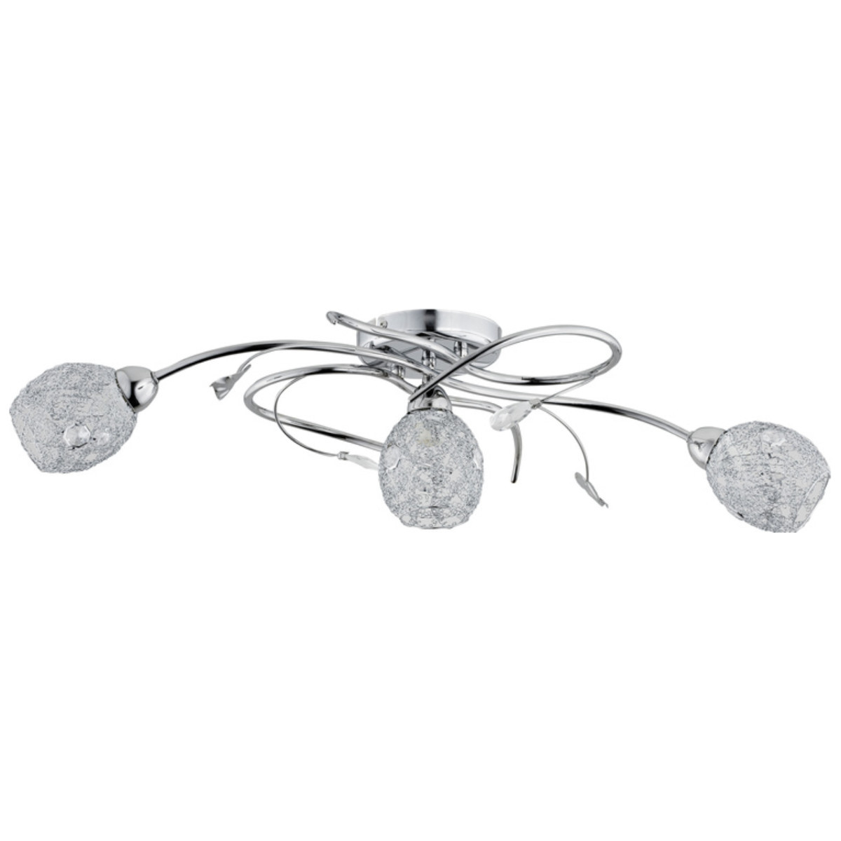 Lampa sufitowa chromowana ORLEAN 3xE14x10W wym: 20x38x70 cm Alfa