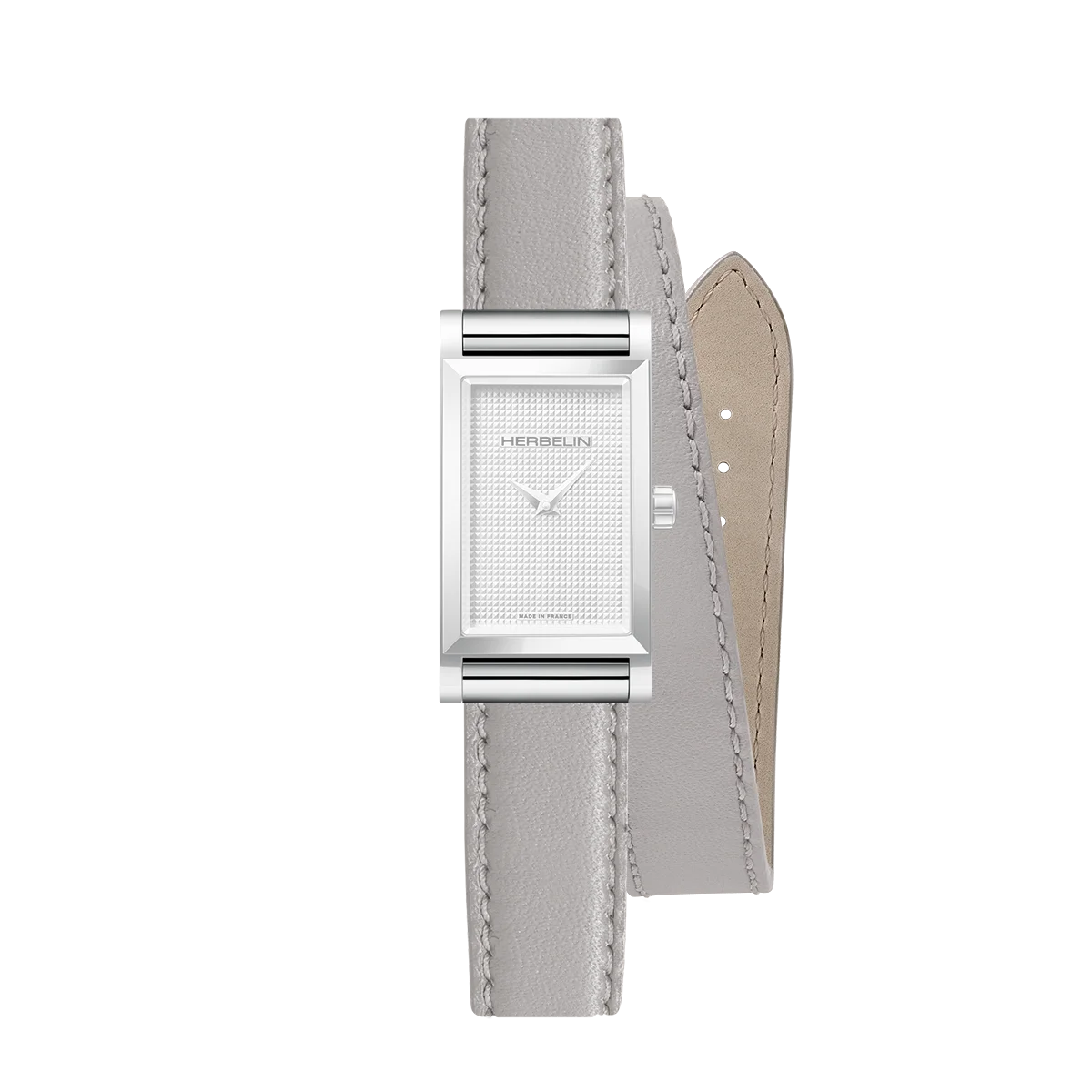 ANTARÈS – BRACELET DOUBLE – GRIS PERLE