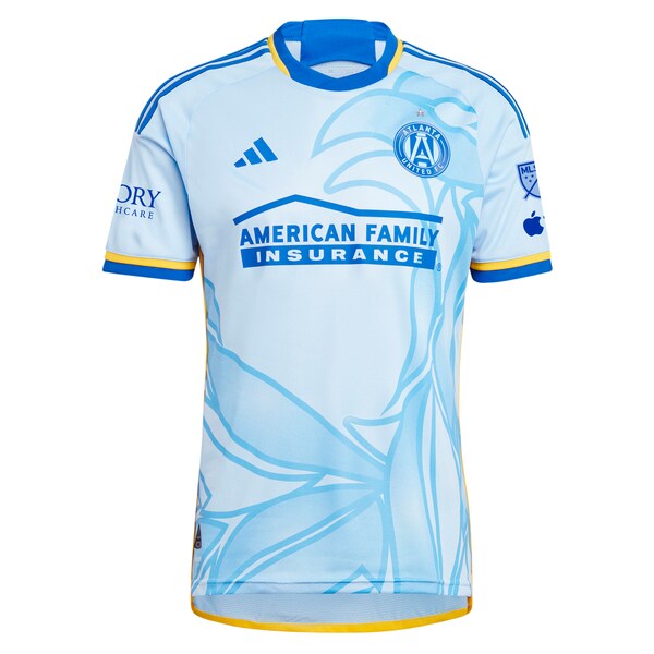 Atlanta United FC adidas 2024 The Resurgens Kit Authentic Custom Jersey - Light Blue