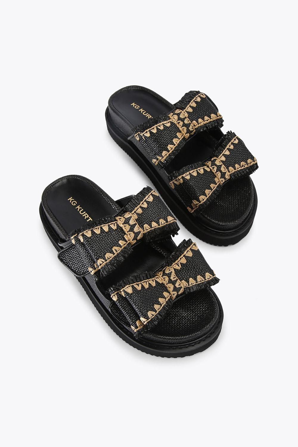 KG Kurt Geiger Robbie' Fabric Sandals