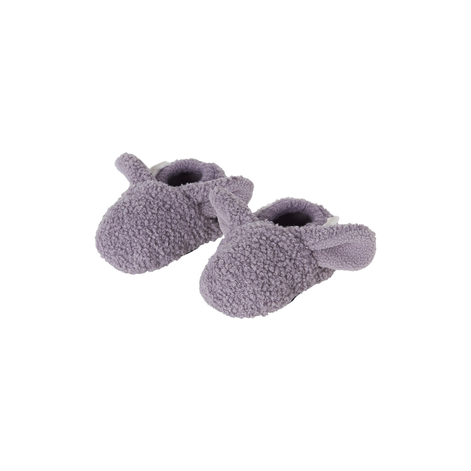 Abal Lamb Booties, purple suede