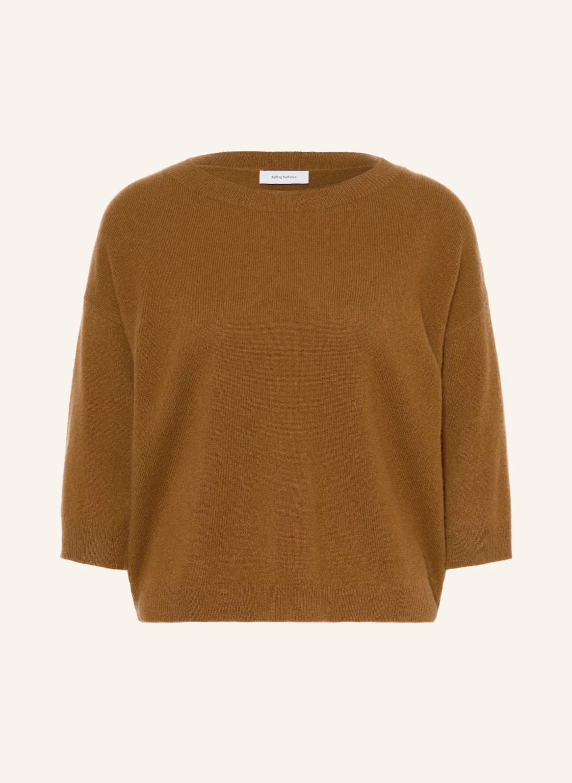 darling harbour Cashmere-Pullover mit 3/4-Arm