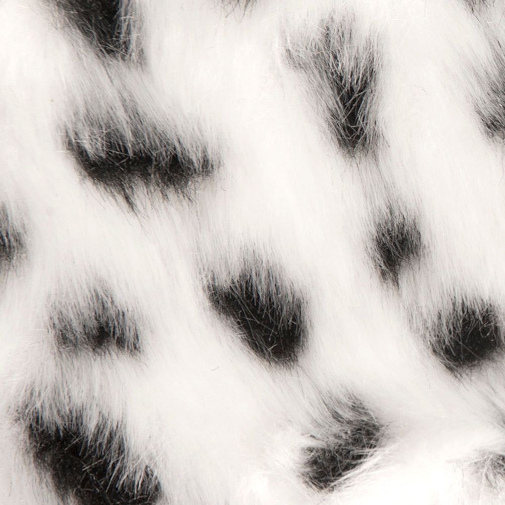 SVNX Faux Fur Boot Covers in Black and White