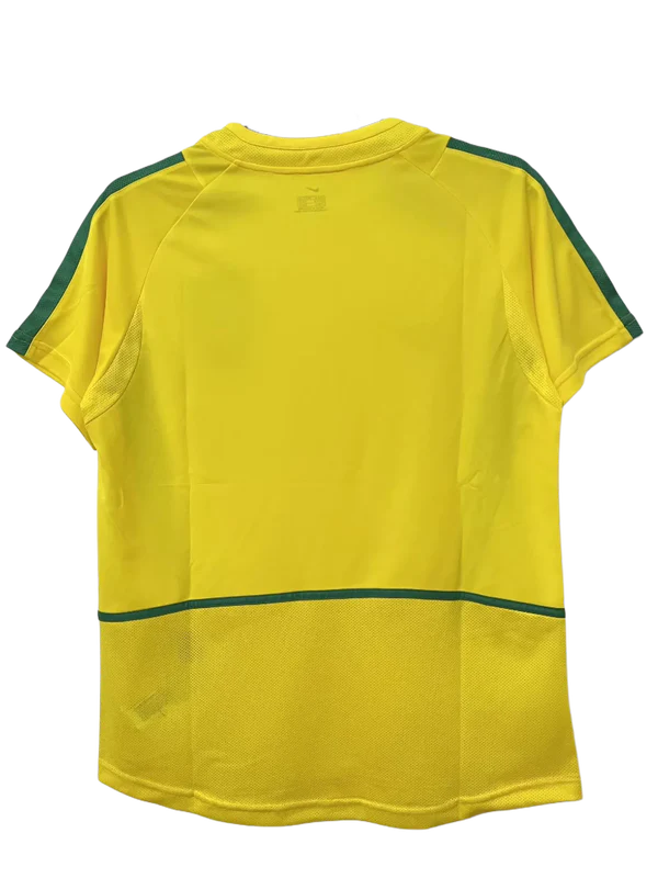 Brazil 2002 I Home Jersey - Retro Version