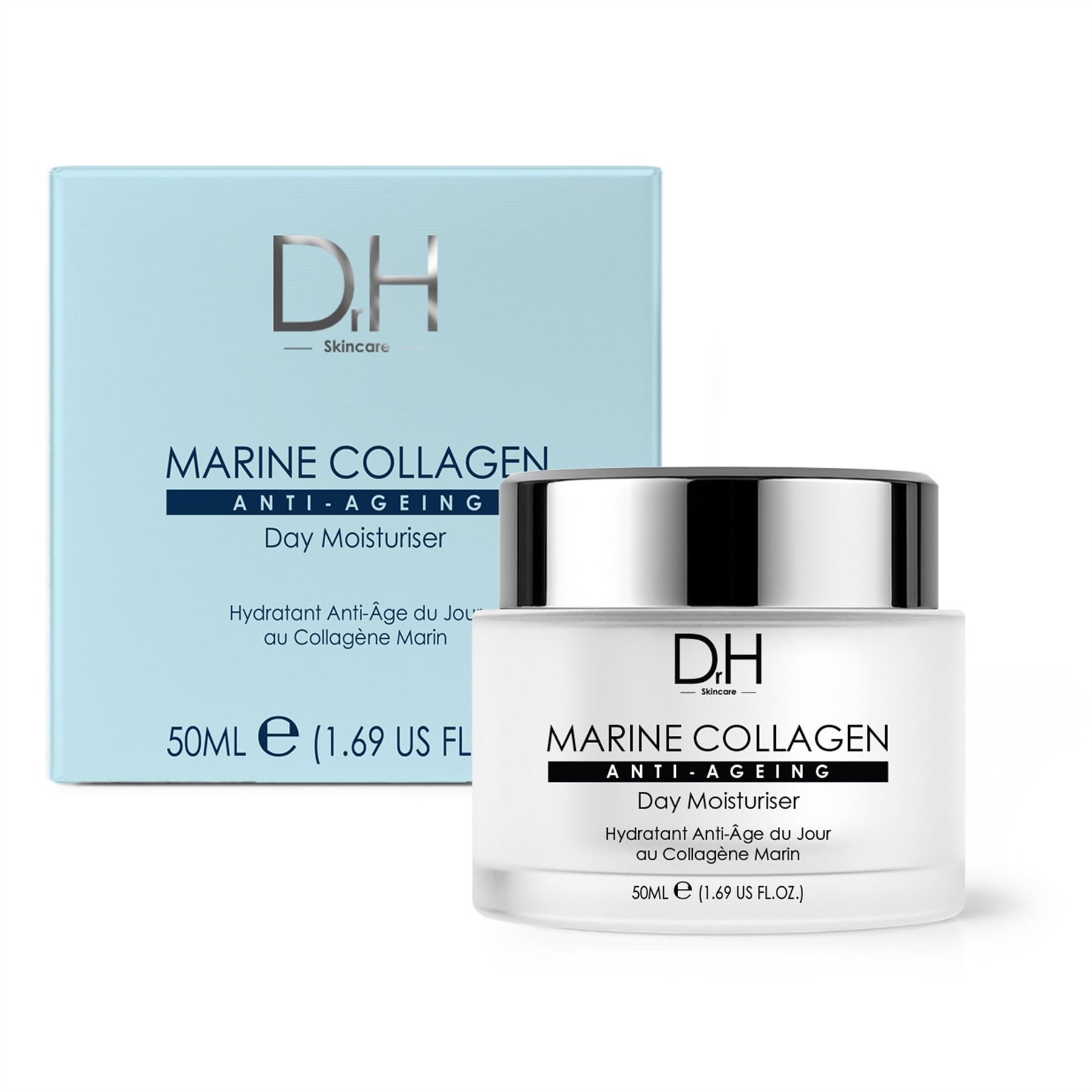 Dr H Marine Collagen Anti-Ageing Day Moisturiser 50ml for Firmness