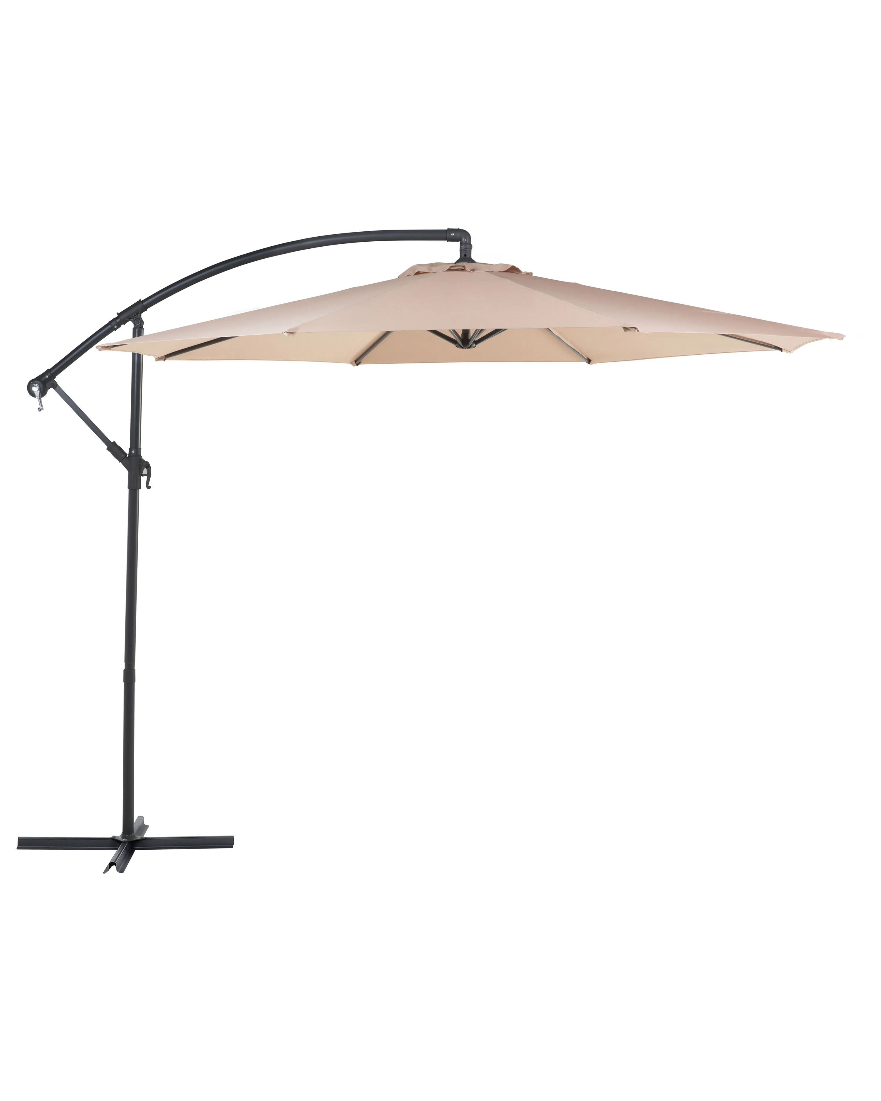 Cantilever Parasol 300 cm RAVENNA Sand Beige