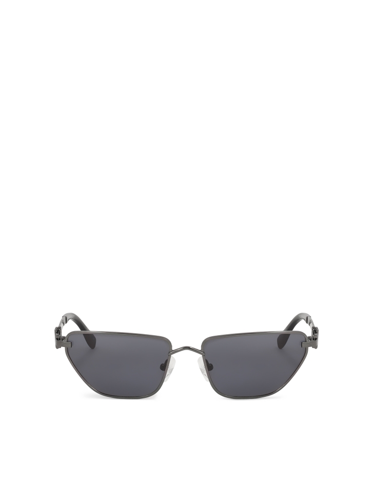 Glasses with graphite irregular frame