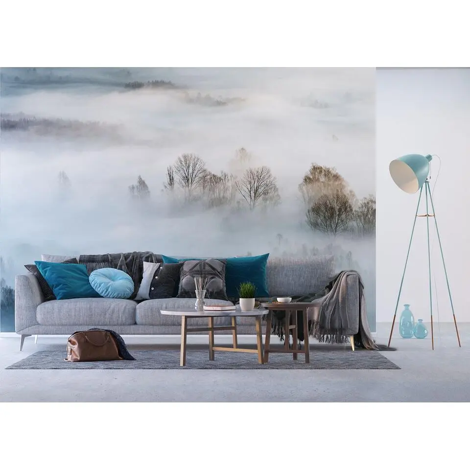 Sanders & Sanders fotobehang - berglandschap met bomen