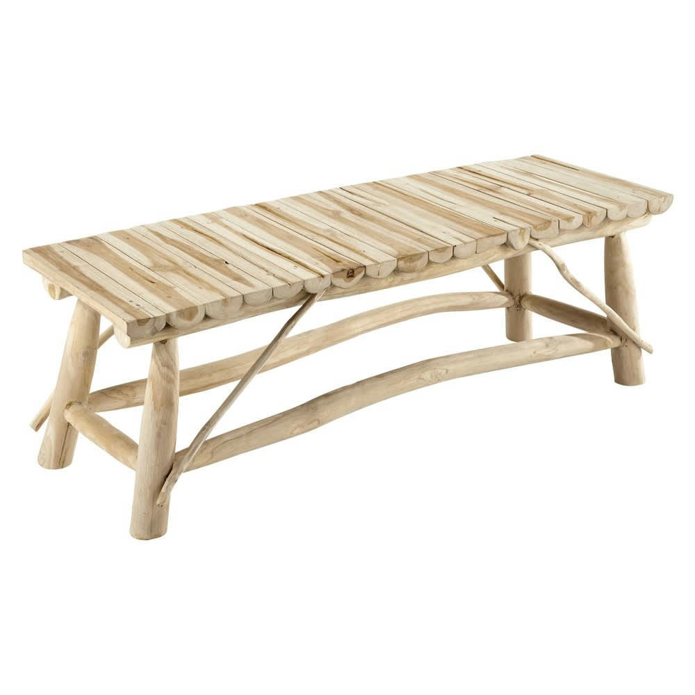 Refuge - Banc en teck