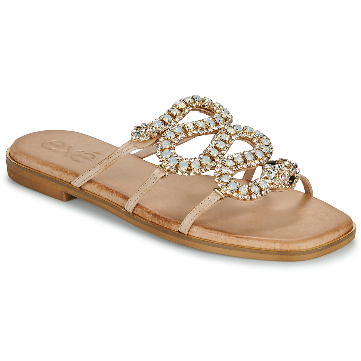 Exé Shoes - 543-ORO-LEATHER-NATURAL - Beige