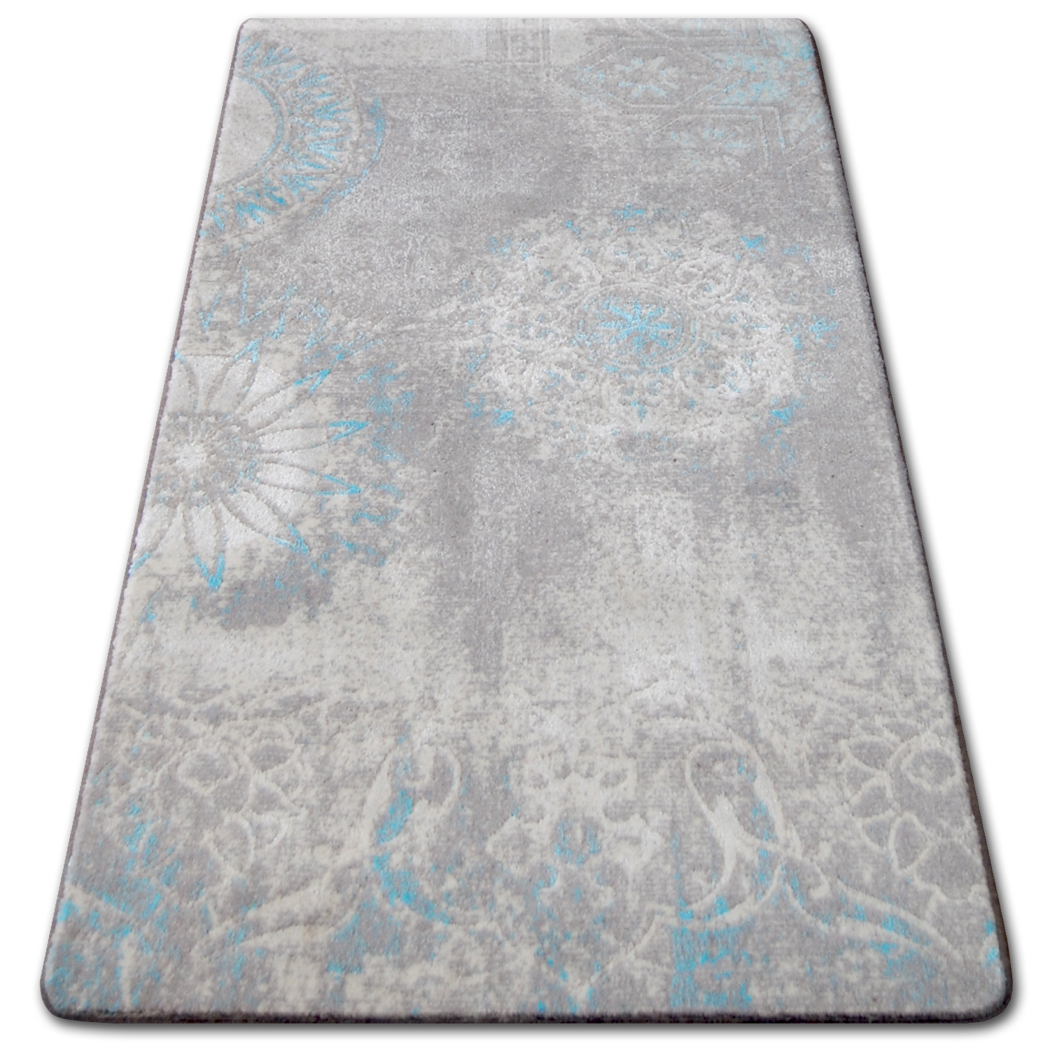Dywan AKRYL PATARA 0129 L.Sand/Turquise 240x350 cm