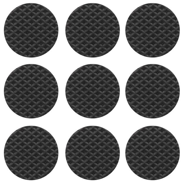PROTETOR ANTIDESLIZANTE REDONDO GRANDE 3 CM X 3 CM COM 9 3M