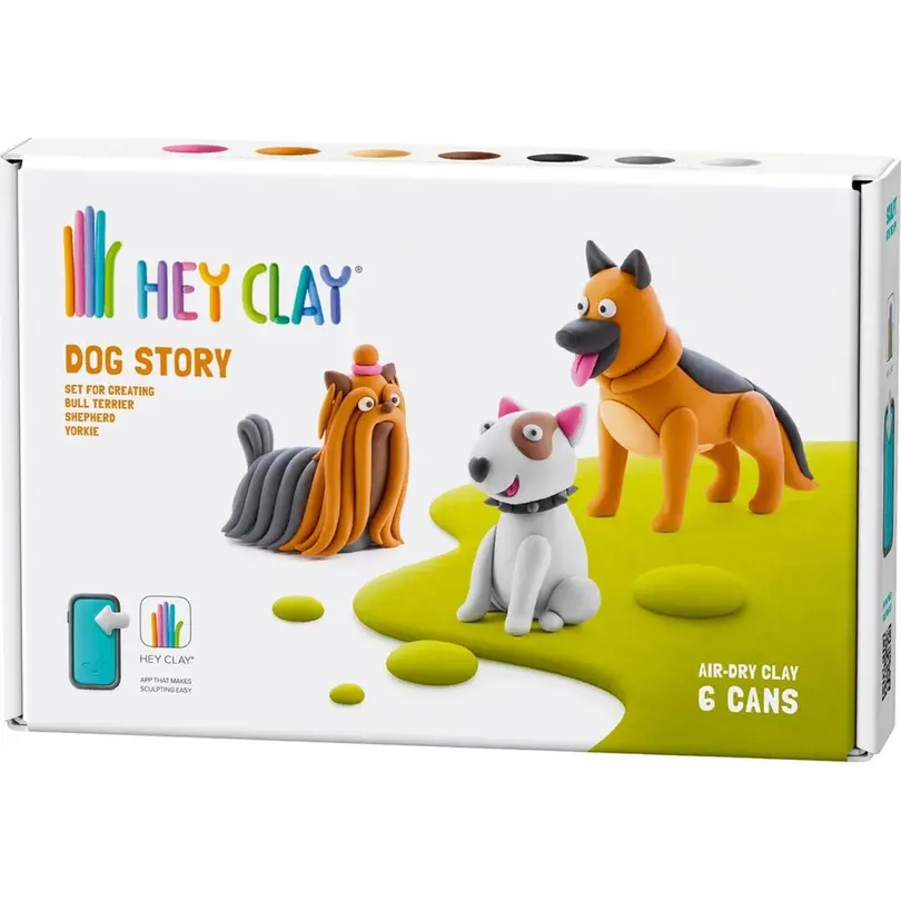 Spielset 6er-Set Hey Clay