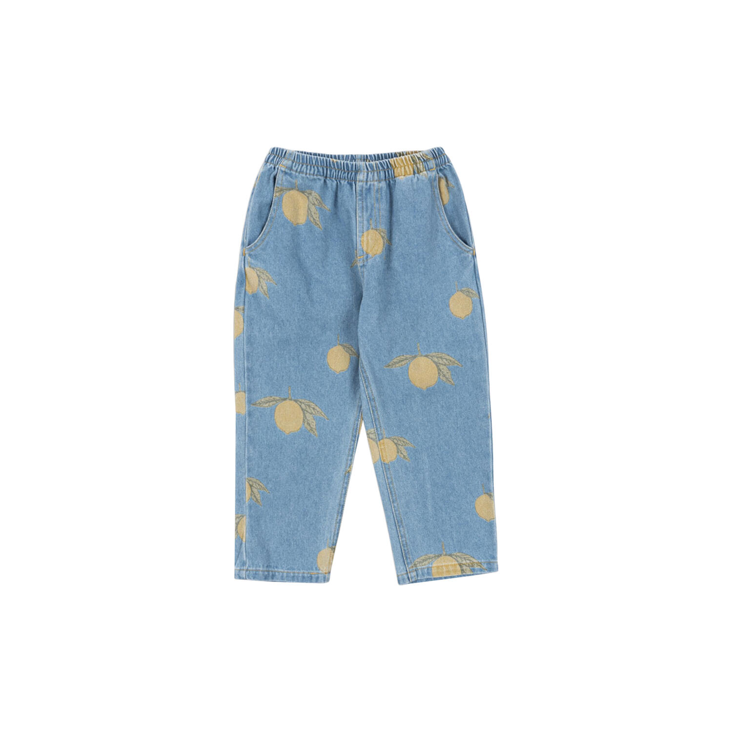 Magot Pants, lemon denim