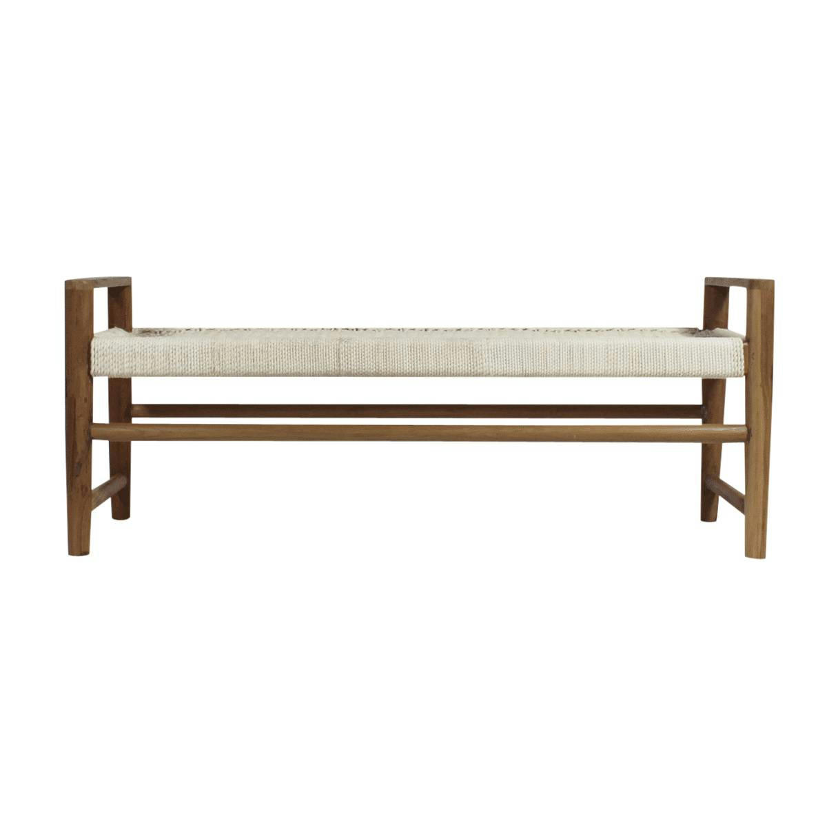 MIM - Banc en bois blanc 40 cm