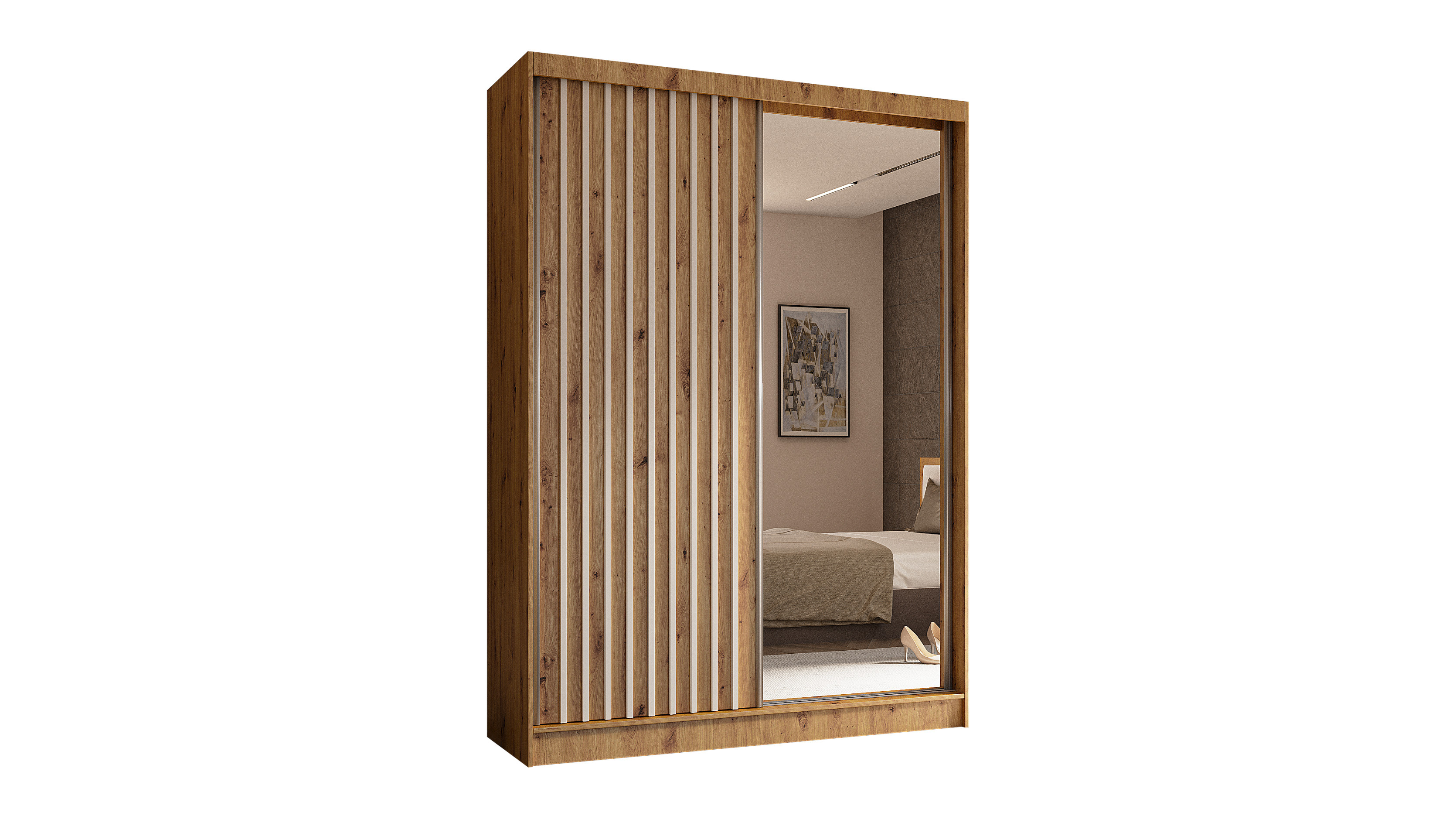 Szafa przesuwna LAMELO 150x216