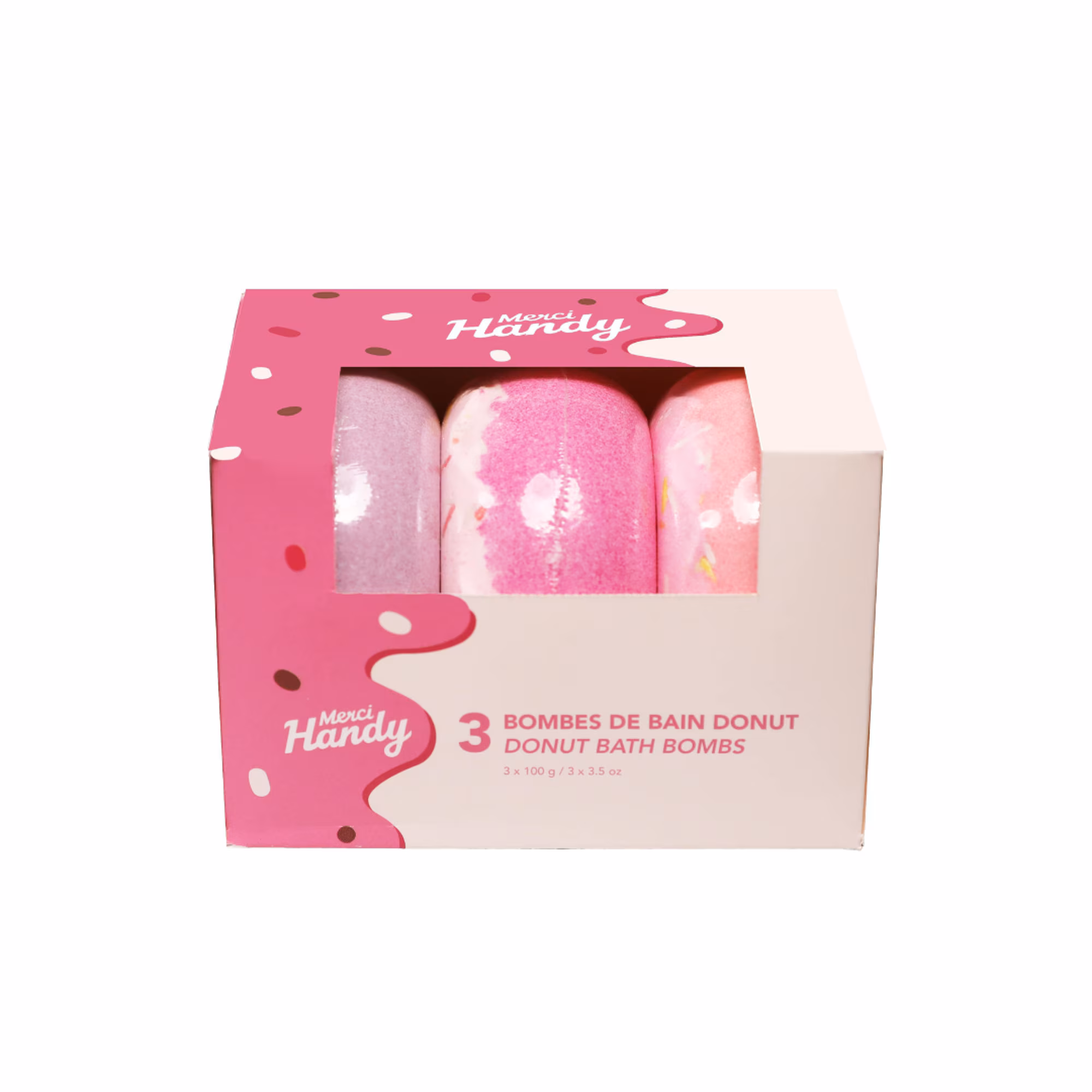 TRIO DE BOMBES DE BAIN DONUT3 bombes de bain donut