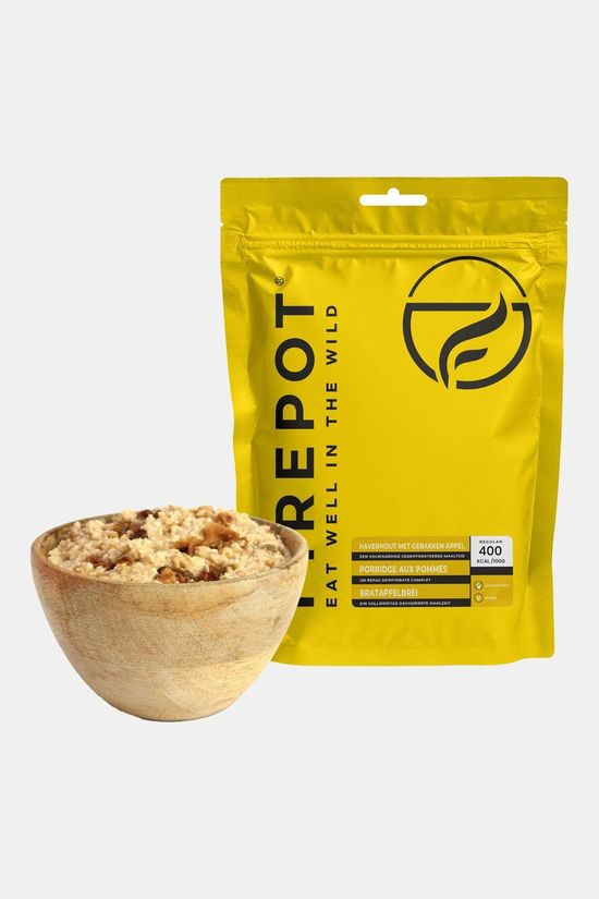 Firepot Vegan Havermout Met Gebakken Appel Ontbijt