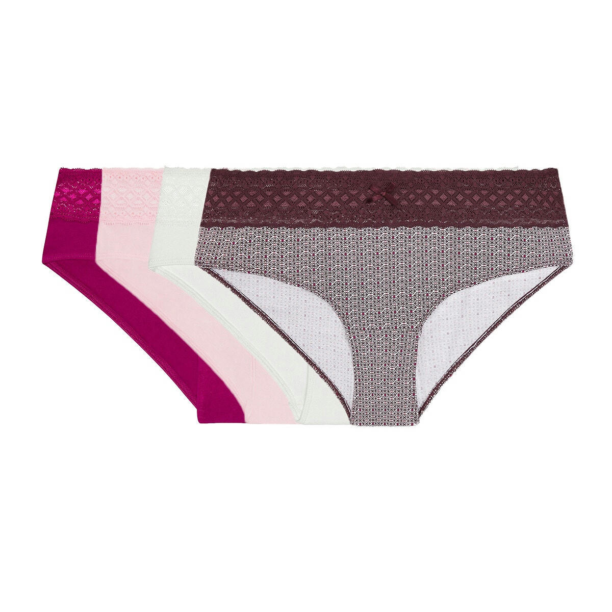 Lot de 3+1 gratuit shorties Les coton