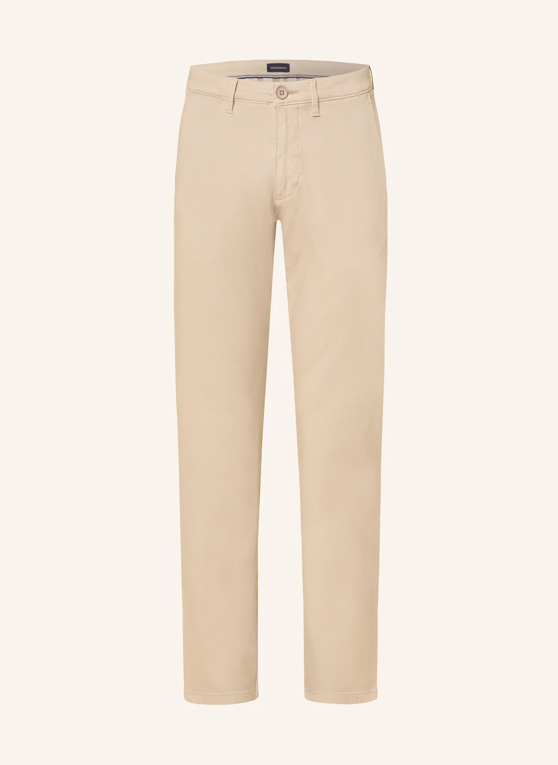 STROKESMAN'S Piqué-Chino Slim Fit