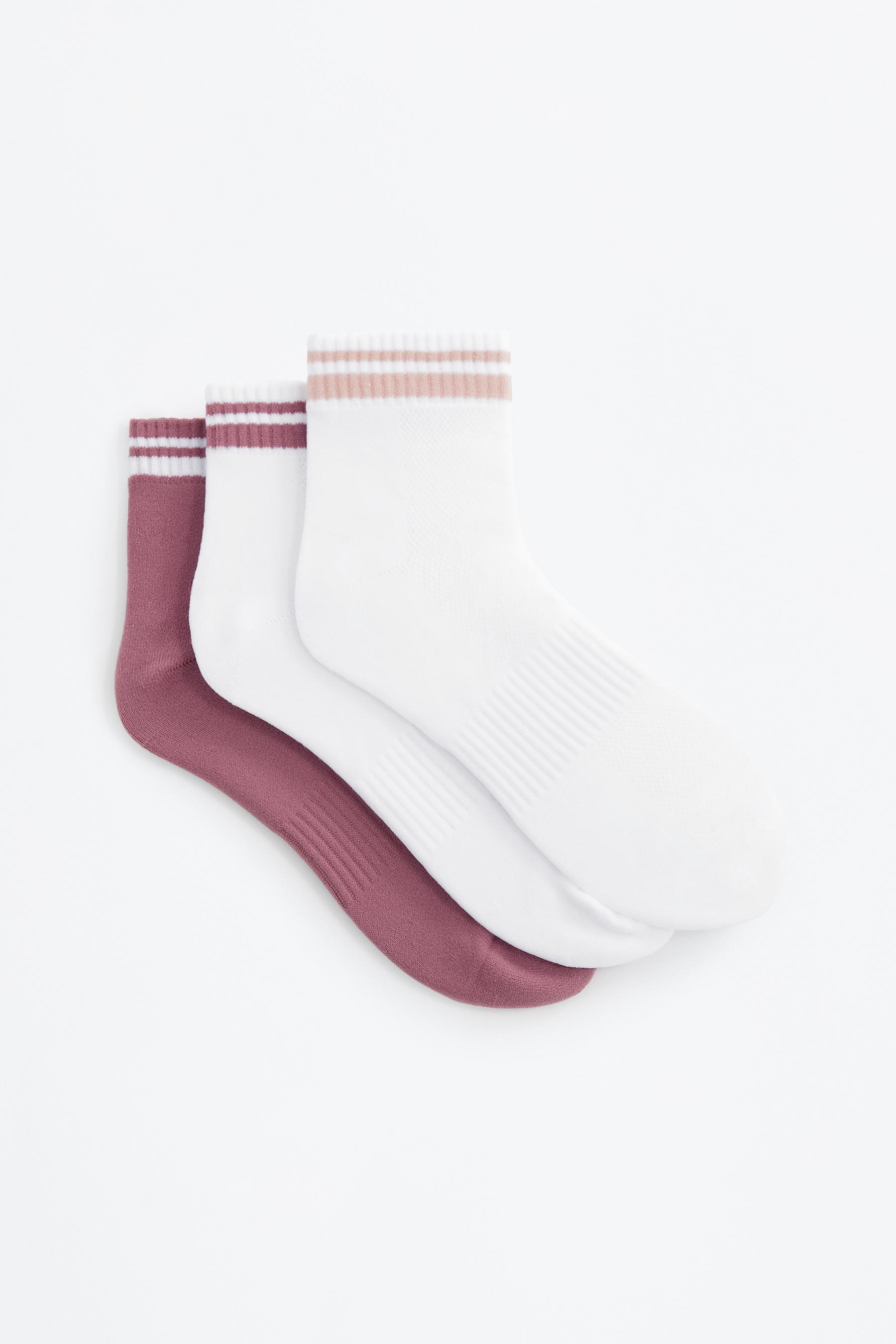 Calcetines deportivos cortos (Pack 3)