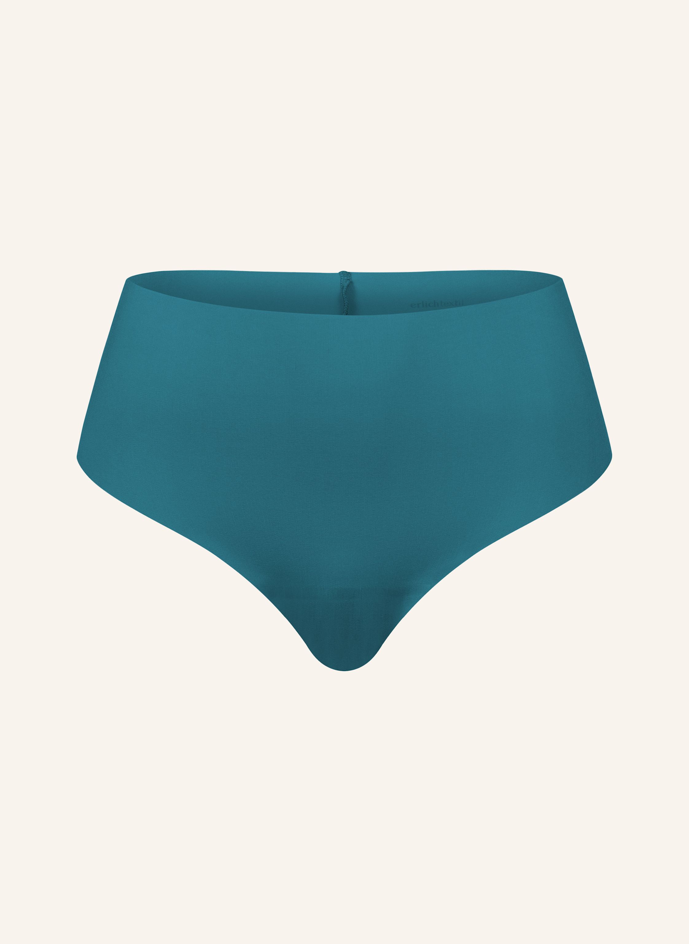 erlich textil Light Touch High Waist Brazil String mit weichem Modal - nahtlose Kanten