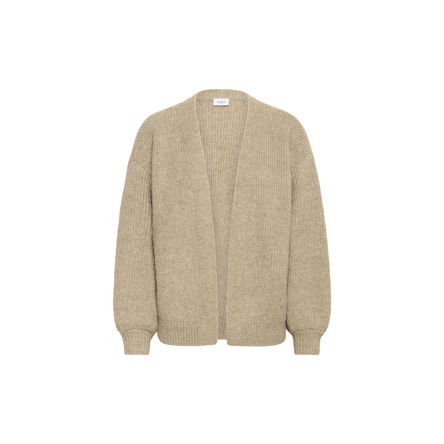 OttolineSZ Open Cardigan, tannin melange