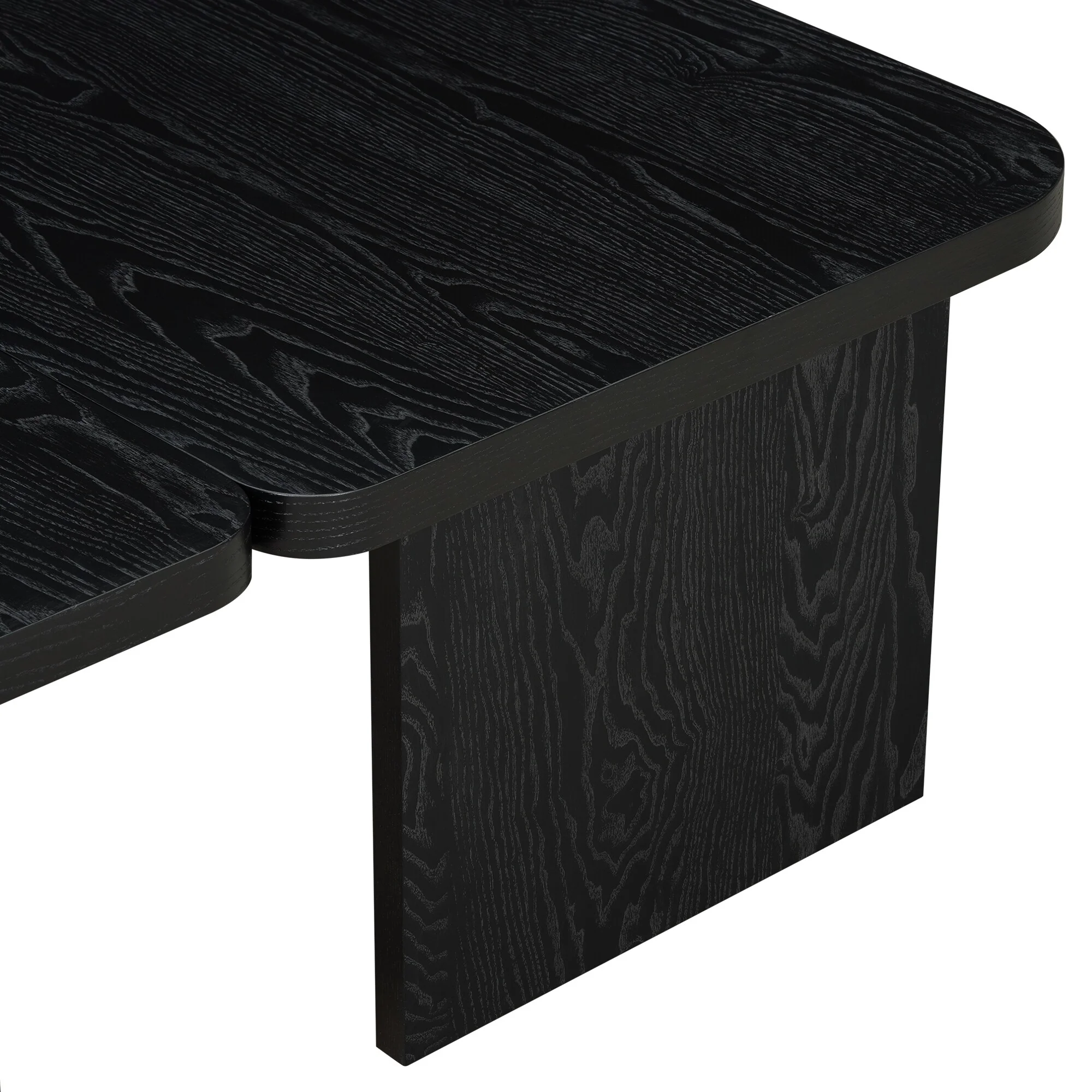 41.7 MDF Modular Coffee Table with Convertible Design for Side or Center Use, 25 lbs Capacity