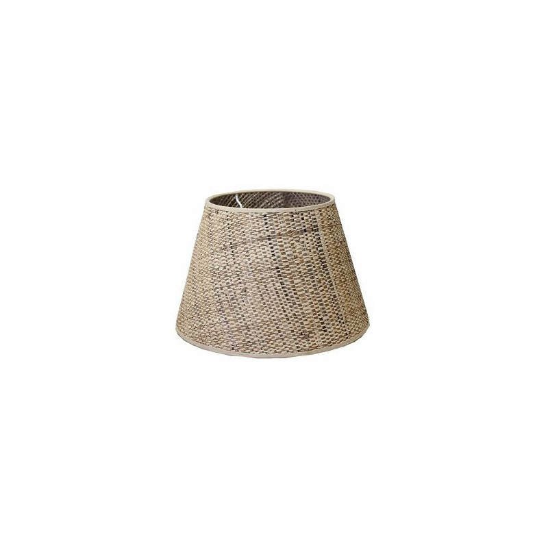 Abat-jour Conica en rafia Duotono Ø 20 cm NIEDERAU