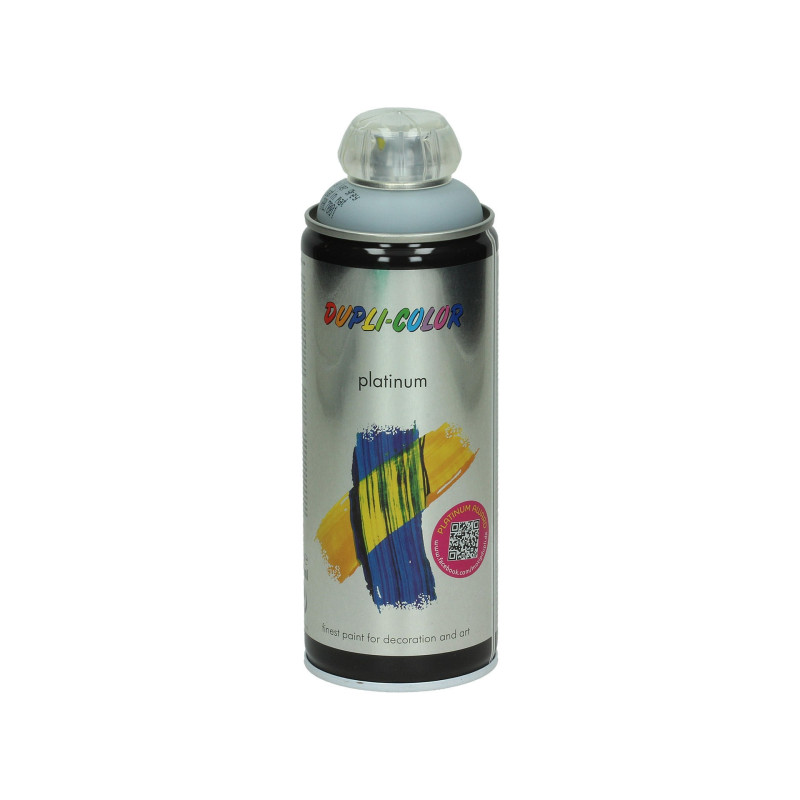 Peinture Platinum gris argent satinée 0,4 L DUPLI-COLOR
